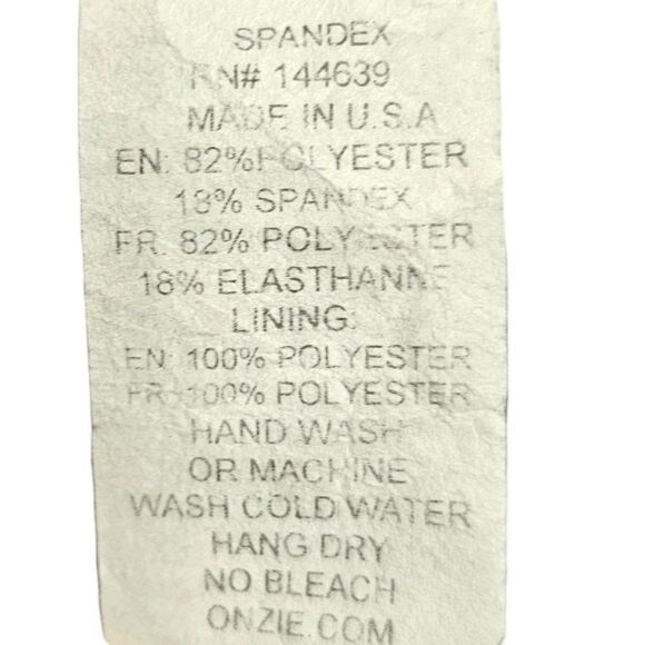 Onzie Womens S/M Mesh Sides Space Crop Leggings - Picture 4 of 4